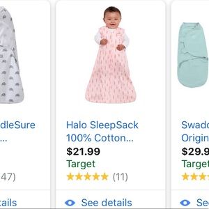 NEW! Halo sleep sac